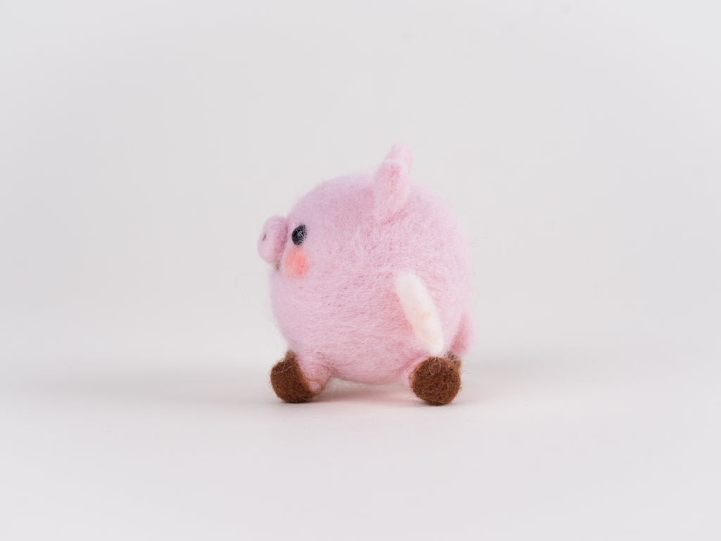 Grumbleton the Pigasus - DIY Needle Felting Kit with Video Tutorials