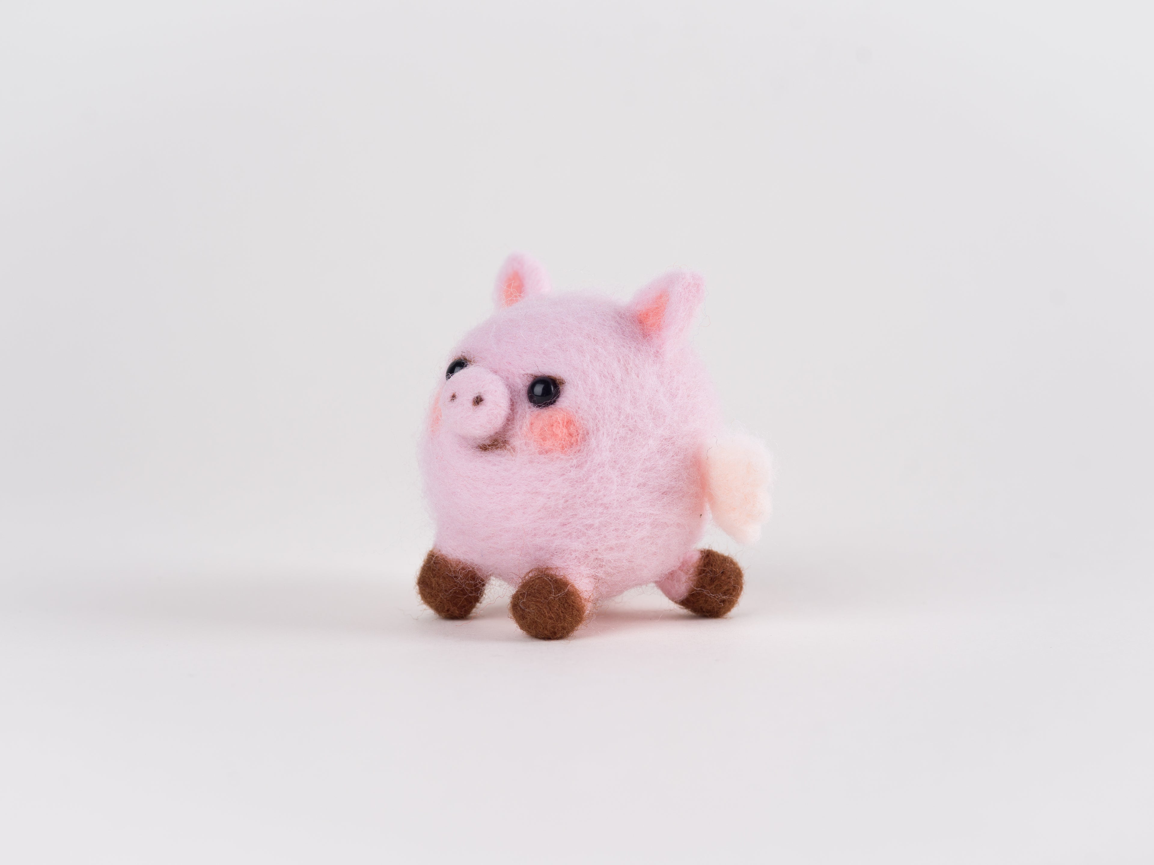 Grumbleton the Pigasus - Needle Felting Kit
