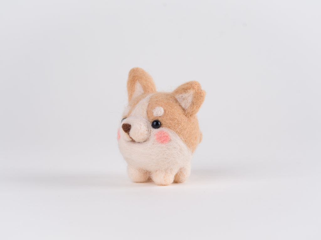 Digby the Corgi - DIY Needle Felting Kit with Video Tutorials